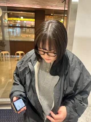 ミディアム SALOWIN新宿三丁目frente所属・髪質改善/艶カラー MISATOのヘアスタイル