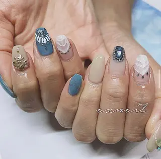 ネイル 井上 梓のネイルデザイン