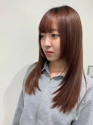 ロング Rina🪄 韓国風レイヤーcutのヘアスタイル