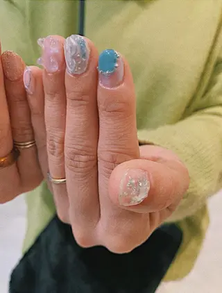 ネイル AO所属・RISAKO 艶髪モテヘア🎀府中のヘアスタイル