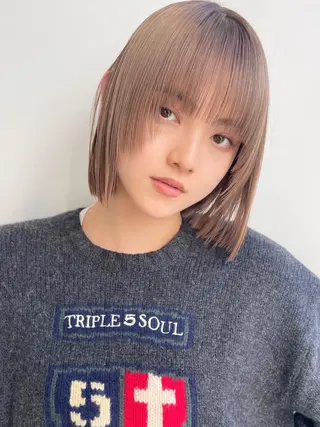 ミディアム 🌈game🌈 下北沢店のヘアスタイル