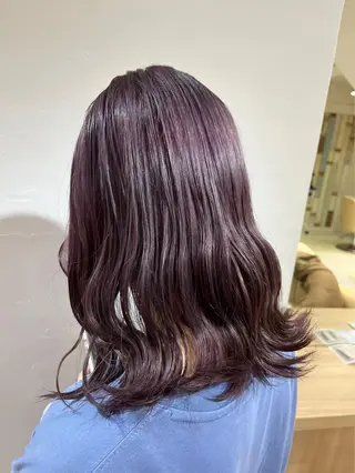 セミロング カラー ヘアアレンジ 🍓後藤 はるな🍓のヘアスタイル