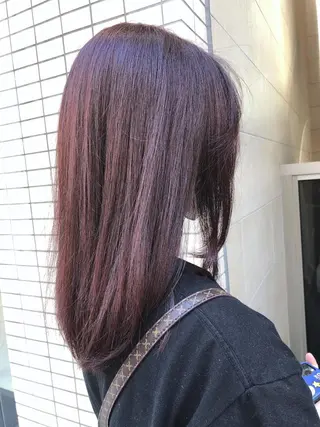 ロング 阿部 美咲のヘアスタイル