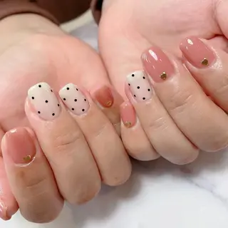 カラー ネイル UniqueNail 長さだし専門店のネイルデザイン