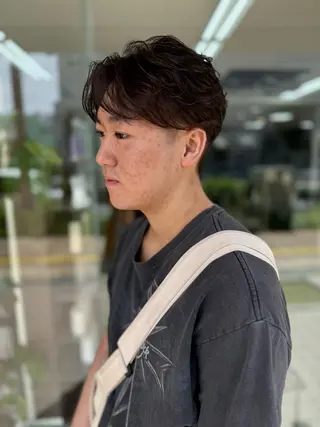 ショート パーマ メンズ メンズパーマの達人 / タカシマダイスケのヘアスタイル