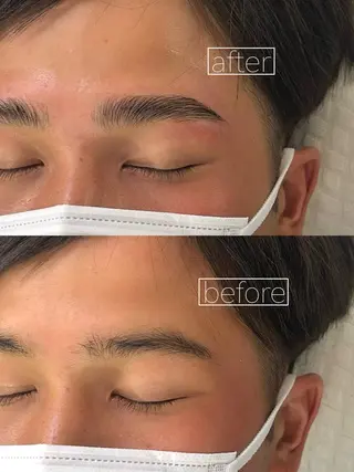 メンズ アイブロウ GO TODAY SHAiRE SALON Vellmie店所属・吉祥寺kasumi 🌛eye/browのマツエク・マツパデザイン