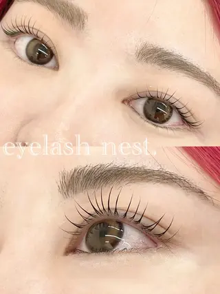 マツエク・マツパ intime内nest.所属・🤍nest. エリ🤍のマツエク・マツパデザイン