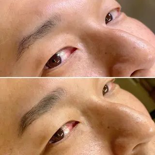 メンズ アイブロウ eyelashsalonKARUBO所属・KARUBO eyelashのマツエク・マツパデザイン