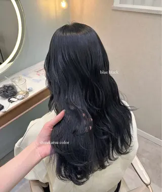 ロング rio￤ブラウン￤暗 髪￤縮毛矯正🌙のヘアスタイル