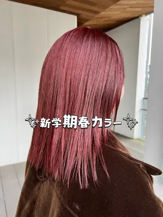 カラー attrait辻堂所属・大森 華/艶カラー🐰💞のヘアスタイル