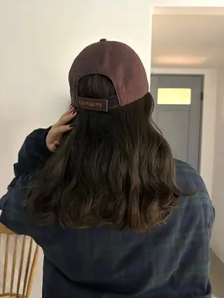 セミロング 中里　凜 /自由が丘のヘアスタイル