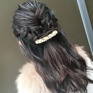 ロング ヘアアレンジ ヘアセット/髪質改善 🌿 長 若奈のヘアスタイル