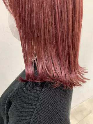 セミロング カラー 韓国ヘア🇰🇷/ レイヤーカット✂︎のヘアスタイル