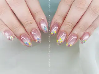 ネイル 神田 ココナッツのネイルデザイン