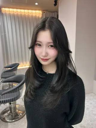 ロング 宮原 亮太のヘアスタイル