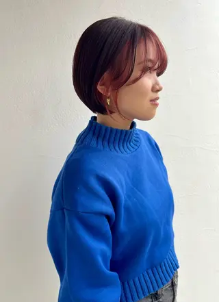 ショート Strawberry所属・原田 志保のヘアスタイル