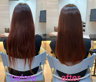 ロング Dears松江店所属・ディアーズ さくらのヘアスタイル