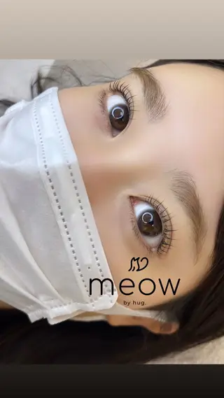 マツエク・マツパ Meow by hug.所属・meow RINA 恵比寿🐈🎀のマツエク・マツパデザイン