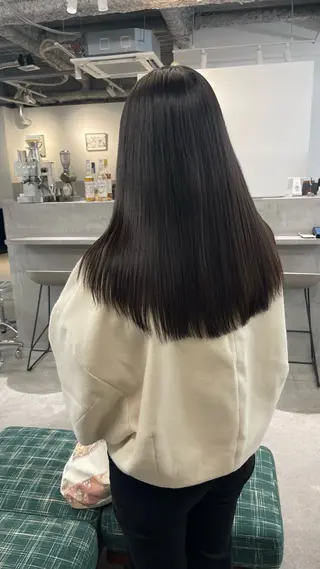 ロング パーマ Elme所属・イージードリル募集 🔥平口はのんのヘアスタイル