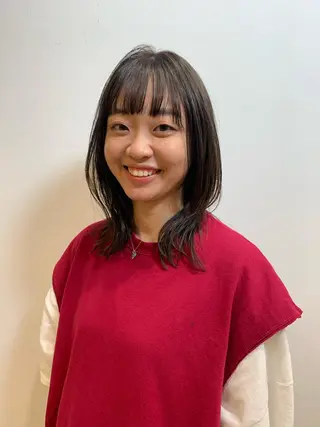 セミロング sugiyama noaのヘアスタイル