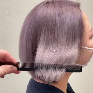 ショート カラー 透明感ワンカラー梅田 ダブルカラー/川上のヘアスタイル