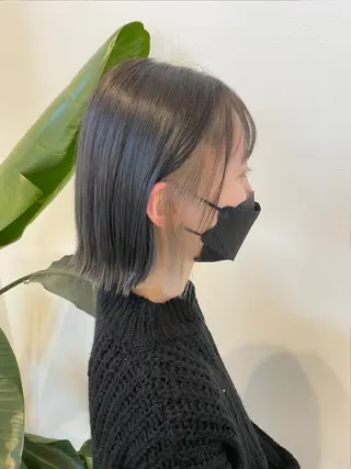 ミディアム カラー 大西 暦のヘアスタイル