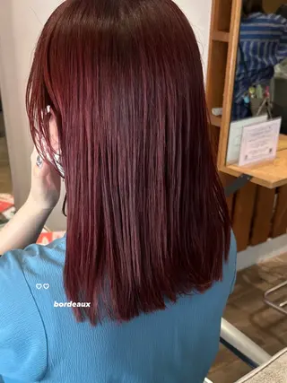 ミディアム カラー 暖色カラー/レイヤー 🌙 オノユリカのヘアスタイル