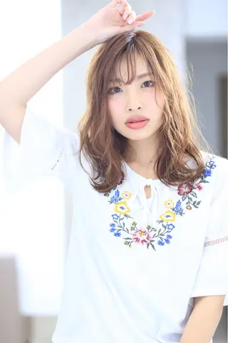 ロング 松川 直人のヘアスタイル