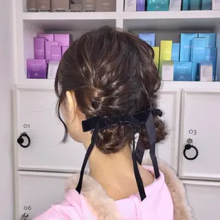 ミディアム 柏木 鈴のヘアスタイル