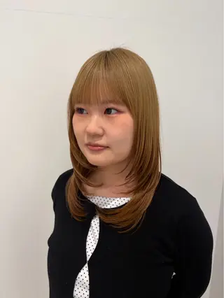 ミディアム ♡モデル募集中♡ Hananのヘアスタイル