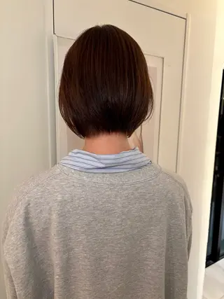 ショート riria/ボブ /ブラウンカラー🎀のヘアスタイル