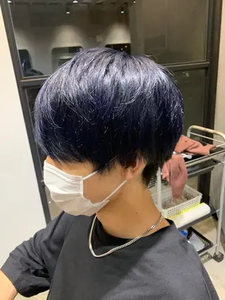 ショート カラー メンズ 🌻【ショート特化 美容師】いつき🌻のヘアスタイル