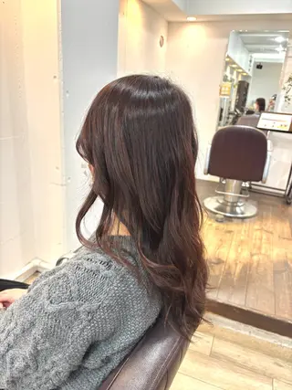 ロング jade  voir所属・桑田 彩奈のヘアスタイル