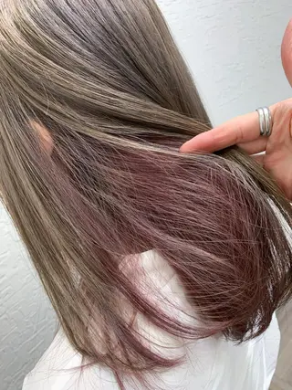 ロング 🥇近藤 恭輔🥇 Recharme新保のヘアスタイル