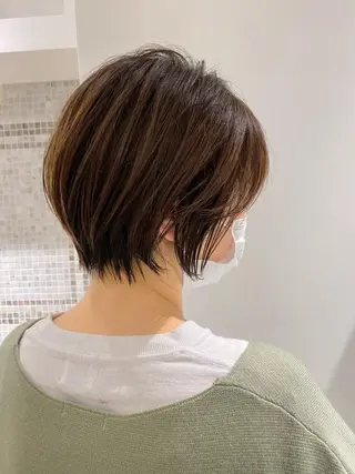 ショート 髪質改善レイヤー/ ボブたんの翔太のヘアスタイル