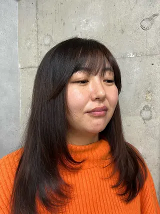 セミロング anon Loemのヘアスタイル