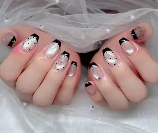 ネイル 🎀PG🩵 ネイルサロンのネイルデザイン