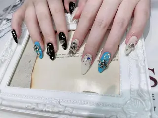 ネイル 長さだし専門店 M2　rikaのネイルデザイン