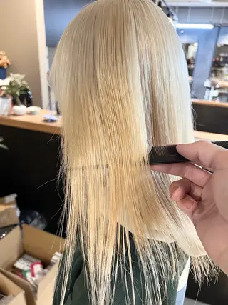 ロング カラー daiki 原宿のヘアスタイル