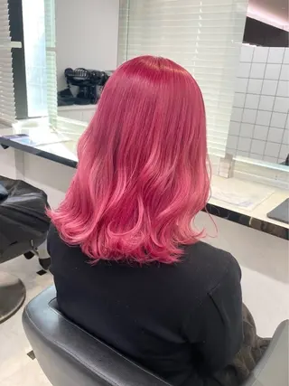 カラー 🫧原宿艶ワンカラー /ダブルカラー🫧のヘアスタイル