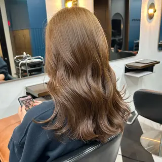 ロング カラー 守屋 寿哉のヘアスタイル