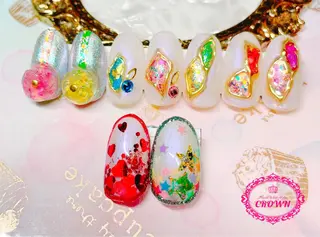 ネイル CROWN プライベートサロンのネイルデザイン