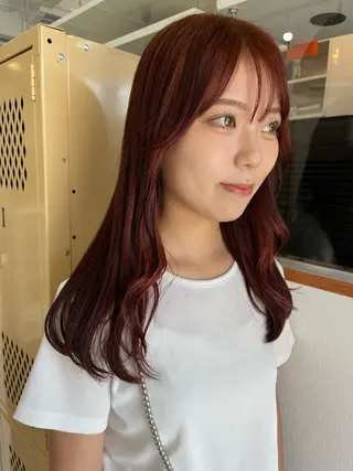 セミロング カラー 🌼sunc HINAMI🌼のヘアスタイル