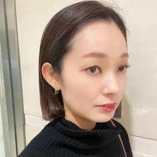 ショート カラー パーマ/ボブ/ 神戸/豊浦翔太のヘアスタイル