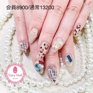 ネイル 💗🪽Tiary Nail🪽💗のネイルデザイン
