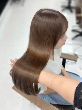 ロング 大林 菜海のヘアスタイル