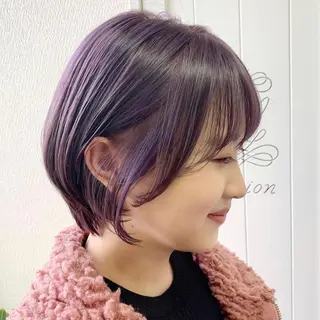 ショート カラー 韓国ヘア /男女❄️ 細江 美紅のヘアスタイル