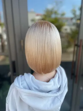 ミディアム OGAWA NOAのヘアスタイル