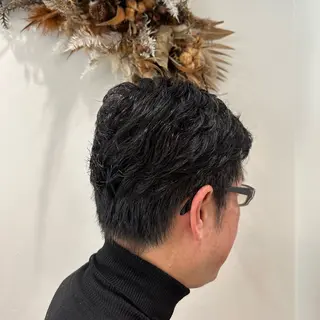 パーマ 岩本みるか/ 暖色カラー/ベージュのヘアスタイル