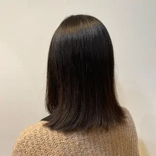 ミディアム ✨髪質改善／艶カラー harunaのヘアスタイル
